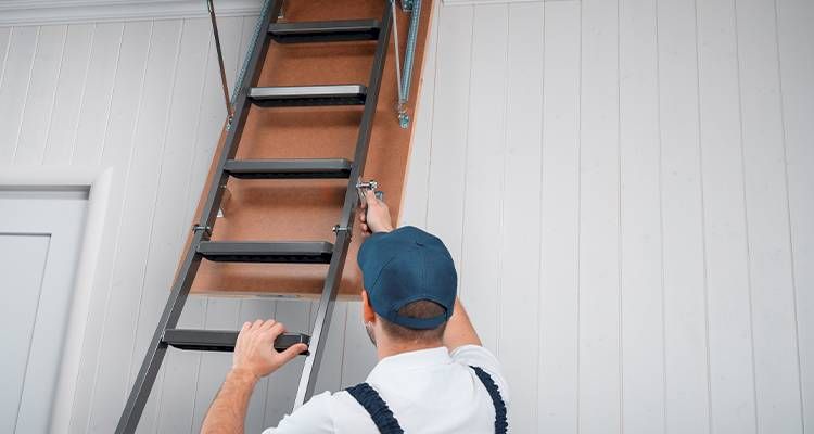 Loft Hatch and Ladder Installation